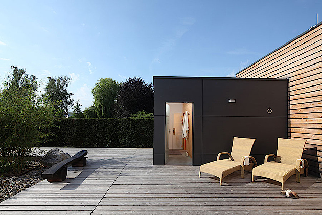 RUKU Sauna im Außenbereich