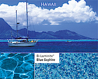 Farbauswahl - Bi-Luminite Blue-Saphire