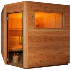 Ruku klassische Sauna - Sondermodell Zirbe
